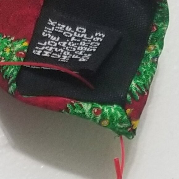 great gift: NWOT Hallmark silk Christmas tree tie - Picture 7 of 9